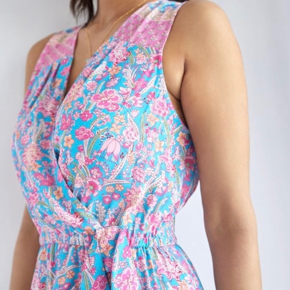 NWT TRACY REESE BOTANICAL MINI DRESS.  Size xl